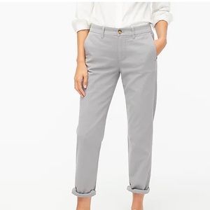 J. Crew High-rise girlfriend chino pant